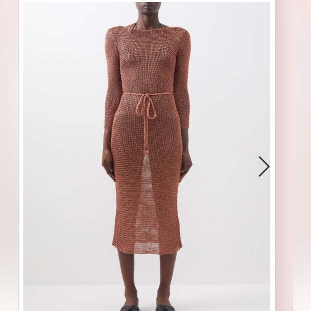 NWT Zimmermann Anneke Lurex Dress 0 size xs